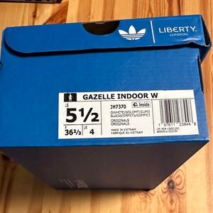 Adidas Gazelle Indoor W Blue Box